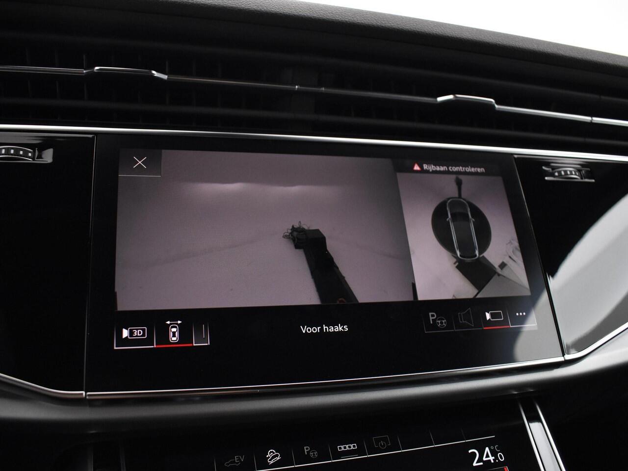 Audi Q7 Pro Line Advanced 55 TFSI e 394 PK · Assist. pakket parking plus + tour + city · Comfortsleutel · Trekhaak · Stoelverwarming voor + achter · Stoelmassage + ventilatie