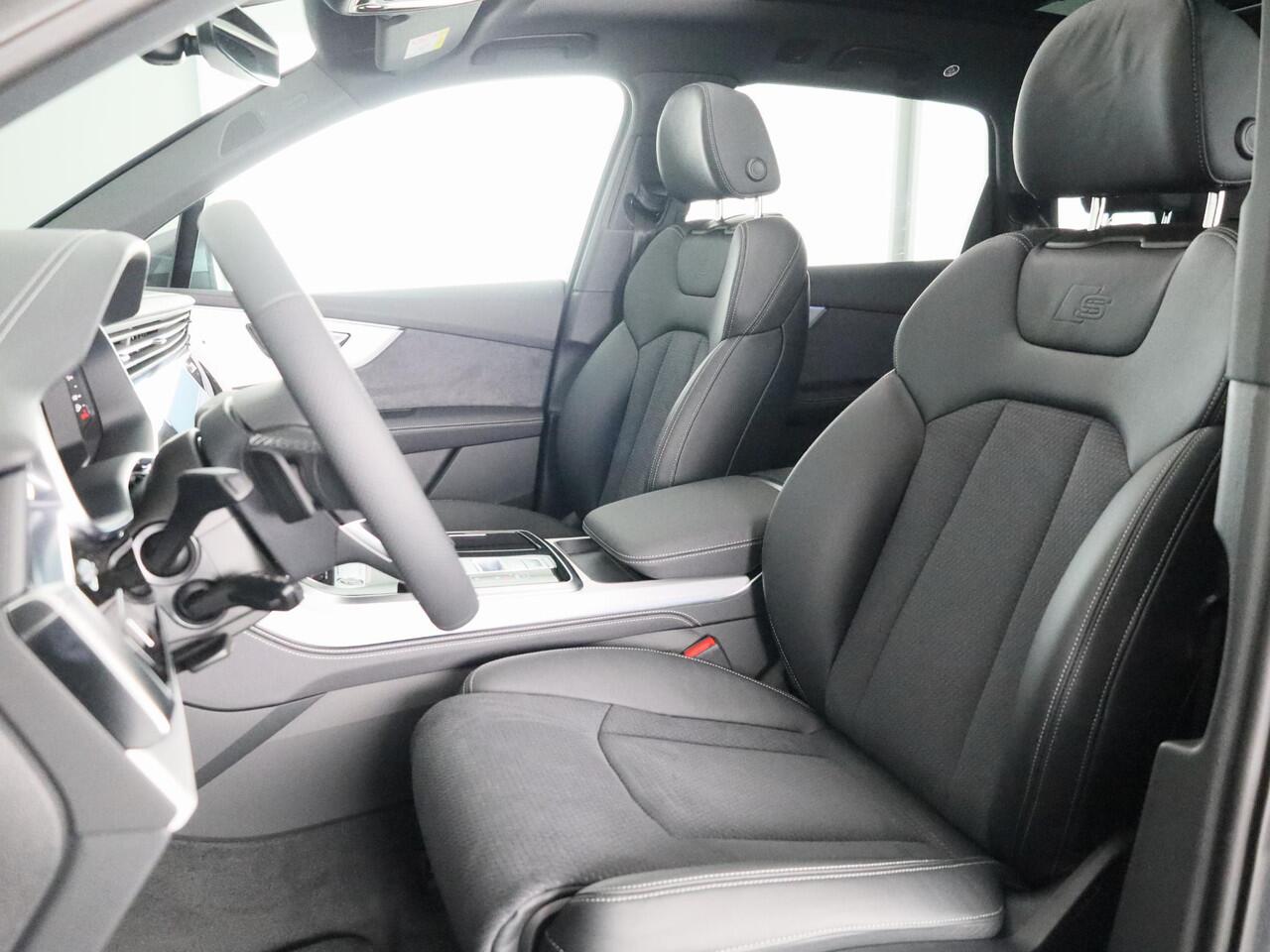 Audi Q7 55 TFSI e quattro Pro Line S 394pk Panoramadak, adaptive cruisecontrol, B&O soundsysteem, optiekpakket zwart Plus
