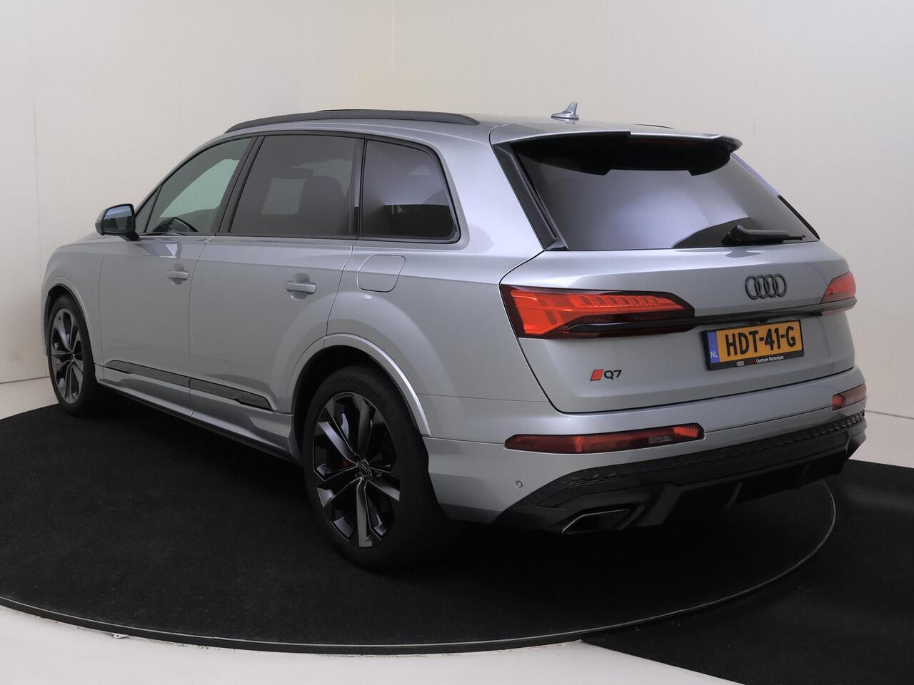 Audi Q7 55 TFSI e quattro Pro Line S | Panoramadak | B&O 3D sound | Supersport stoelen | Tour | 360 graden camera | Sfeerverlichting |