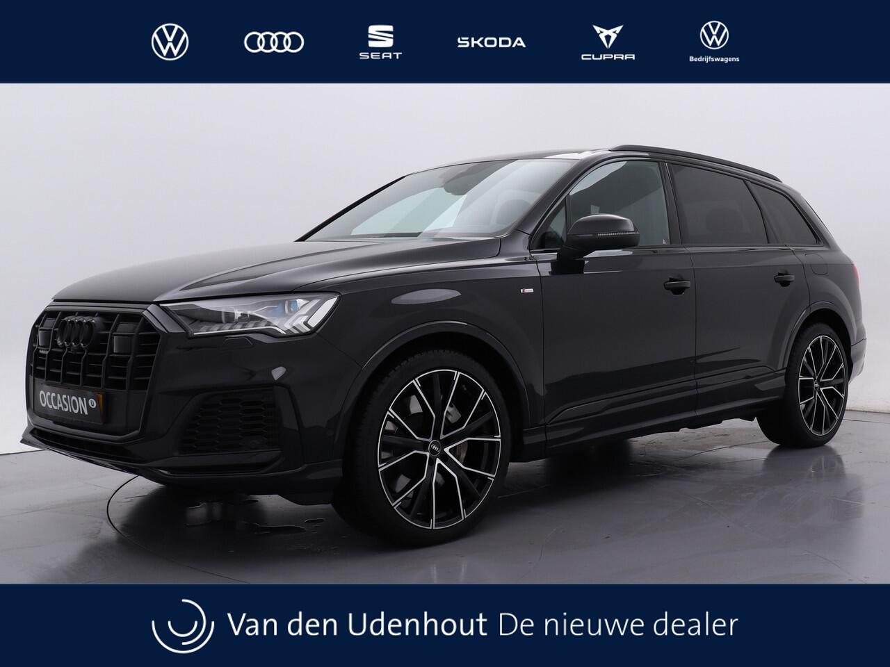 Audi Q7 PHEV 55 TFSI-e Quattro Pro Line S | 22" LMV | Head-up | Zwart optiek | Trekhaak |