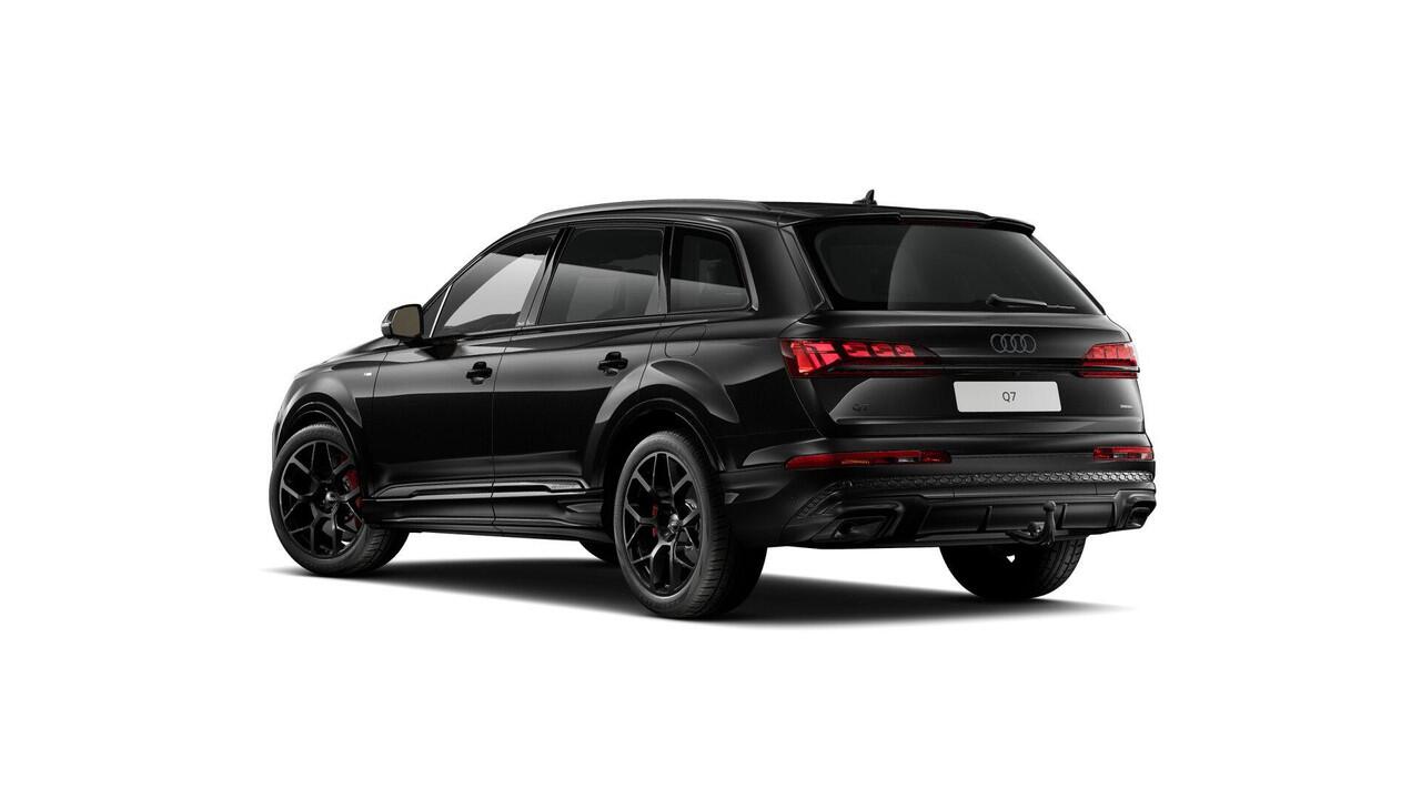 Audi Q7 55 TFSI e quattro Pro Line S 394pk Panoramadak | Omgevingscamera's | ACC | B&O | Vierwielbesturing | Sportstoelen Plus | leder interieur ruitpatroon, | Trekhaak | Keyless |