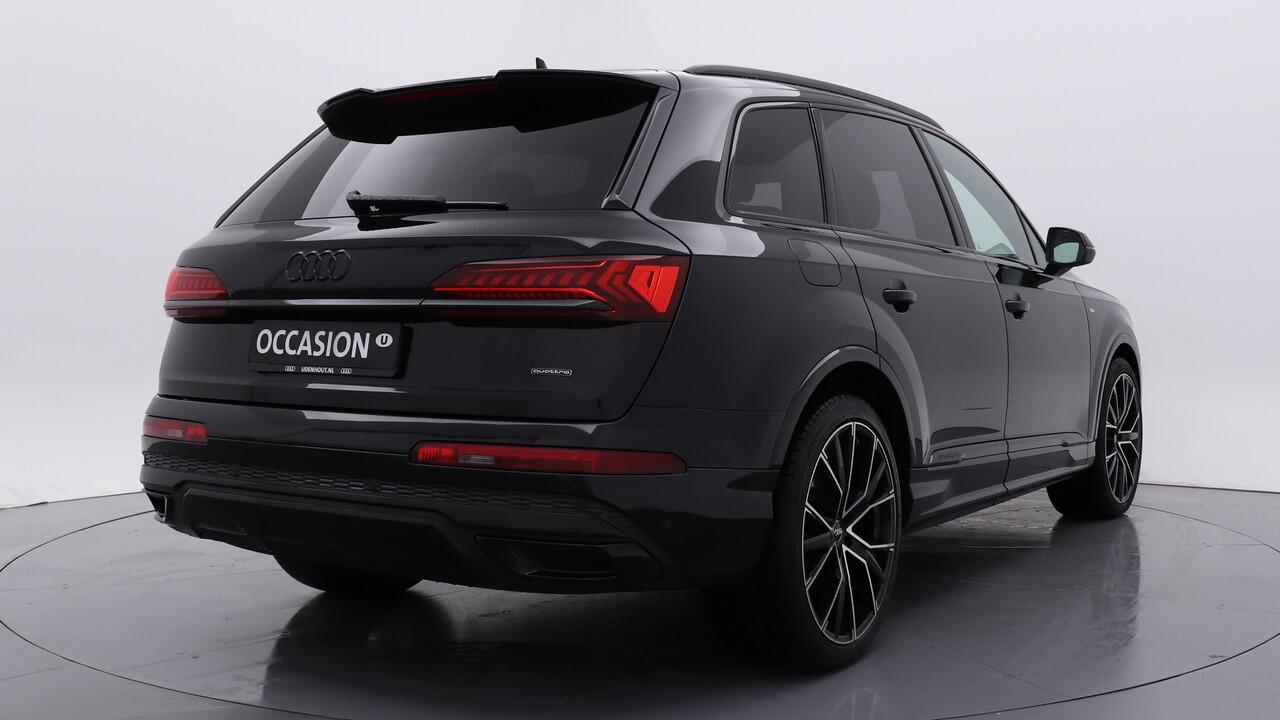 Audi Q7 PHEV 55 TFSI-e Quattro Pro Line S | 22" LMV | Head-up | Zwart optiek | Trekhaak |