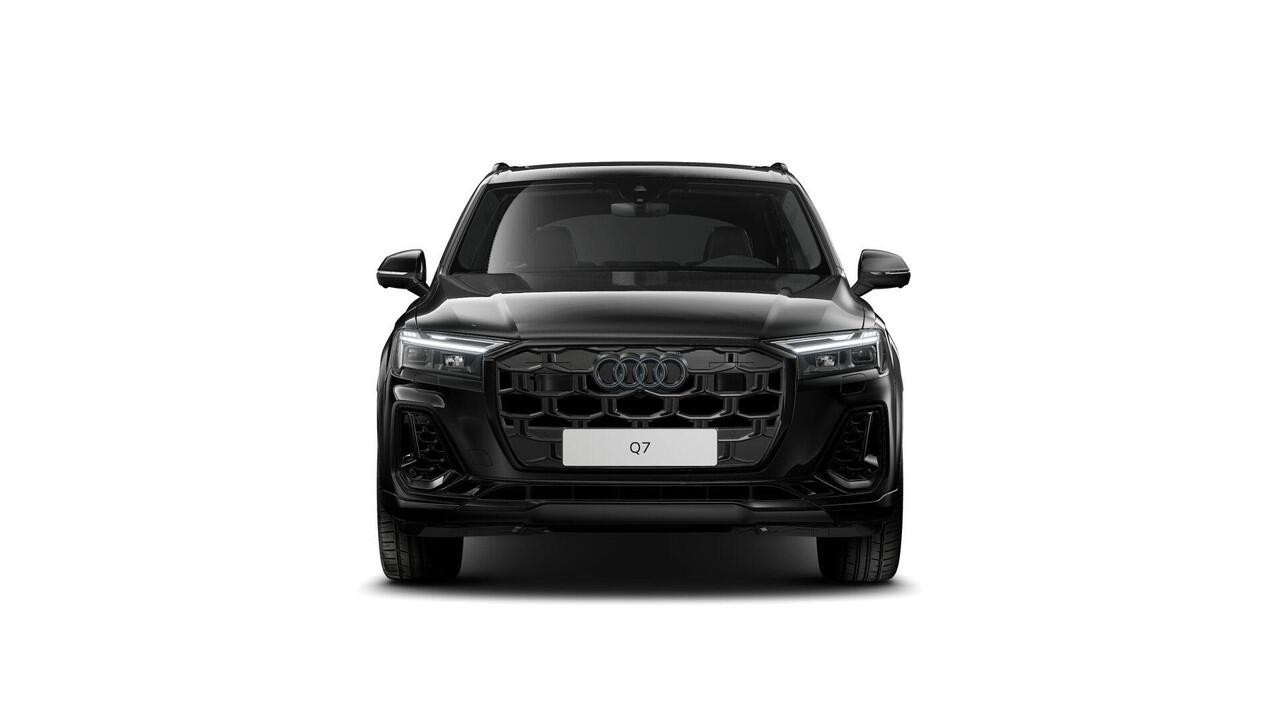 Audi Q7 55 TFSI e quattro Pro Line S 394pk Panoramadak | Omgevingscamera's | ACC | B&O | Vierwielbesturing | Sportstoelen Plus | leder interieur ruitpatroon, | Trekhaak | Keyless |