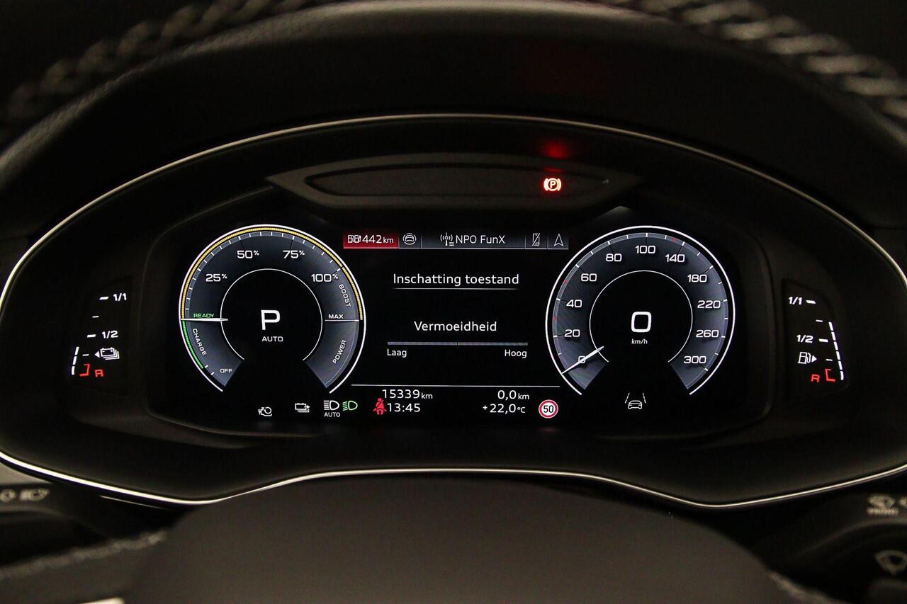 Audi Q7 55 TFSI e 394PK quattro Pro Line S | Pano | B&O | Head Up | 4-wielbest.| Trekhaak | S-Line | Adapt. Cruise | Dodehoeksensoren |