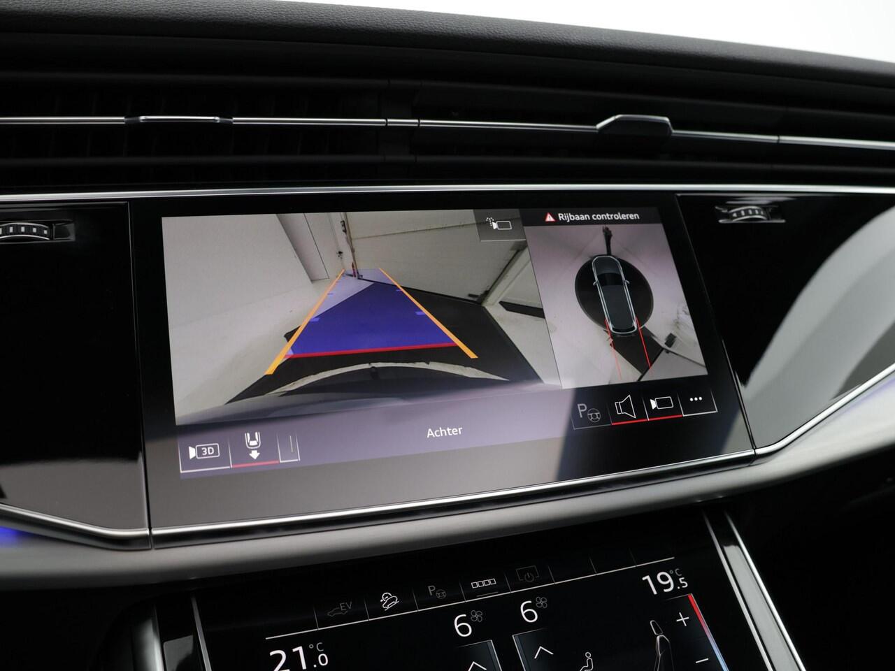 Audi Q7 55 TFSI e quattro Pro Line S 394 PK · Assistentie pakket plus, remote park · Glazen panoramadak · Vierwielbesturing · B&O Premium 3D