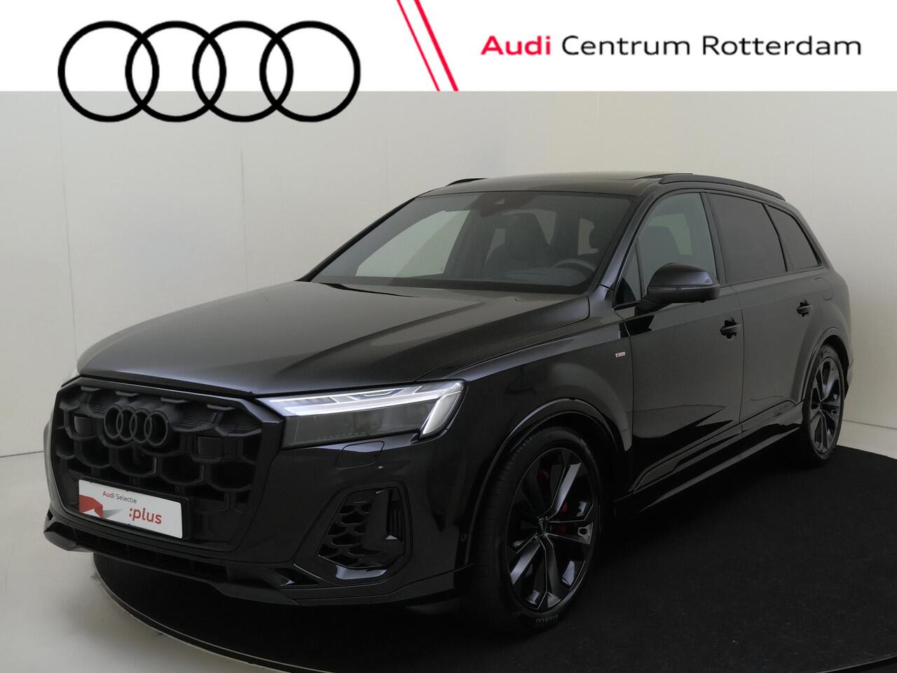 Audi Q7 55 TFSI e quattro Pro Line S | Panoramadak | Vierwielbesturing | Trekhaak | Bang & Olufsen | Luchtvering | 3-zone airco | Head-up display | 360 camera |