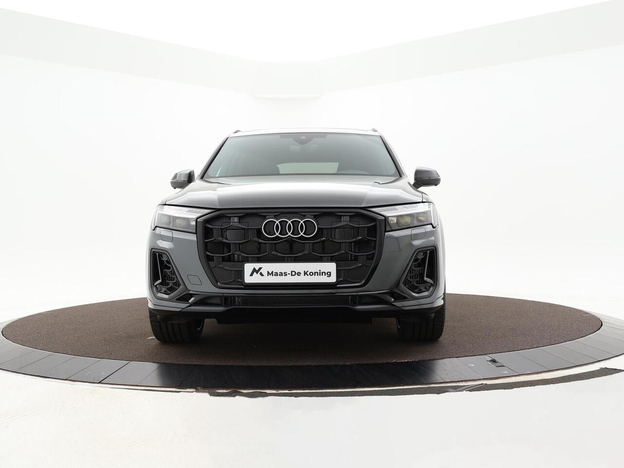 Audi Q7 60 TFSIe 490pk Quattro Pro Line S Competition · Luchtvering · Massage · Panorama dak · Elek. Voorstoelen · B&O Audio · Elek. Trekhaak · 22'' Inch · Garantie t/m 12-05-2028 of 90.000km