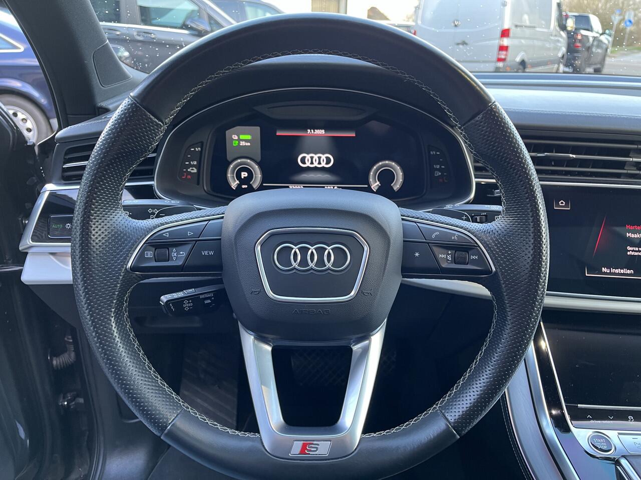 Audi Q7 55 TFSI e quattro Pro Line S Plus Panoramadak , Trekhaak