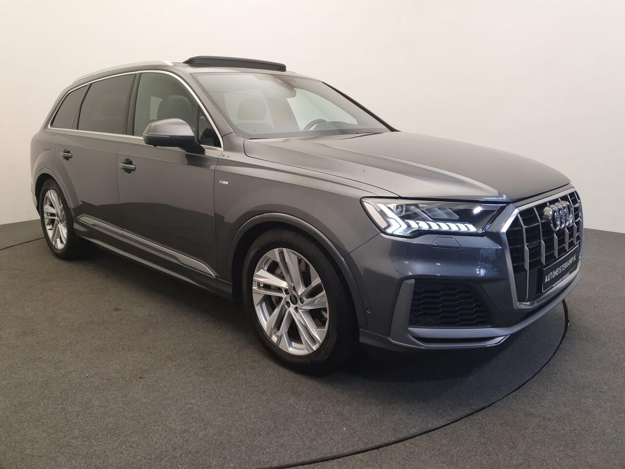Audi Q7 55 TFSI e 381pk quattro S-Line Panoramadak, 360 camera, Memory