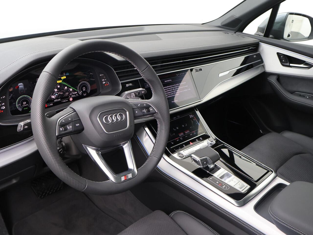 Audi Q7 Pro Line S (C2 PI2) 55 TFSI e 290 kW / 394 pk SUV Audi Q7 Pro Line S 55 TFSI e 290 kW / 394 pk SUV 8 versn. Tiptronic quattro | B&O|Pano|Matrix LED