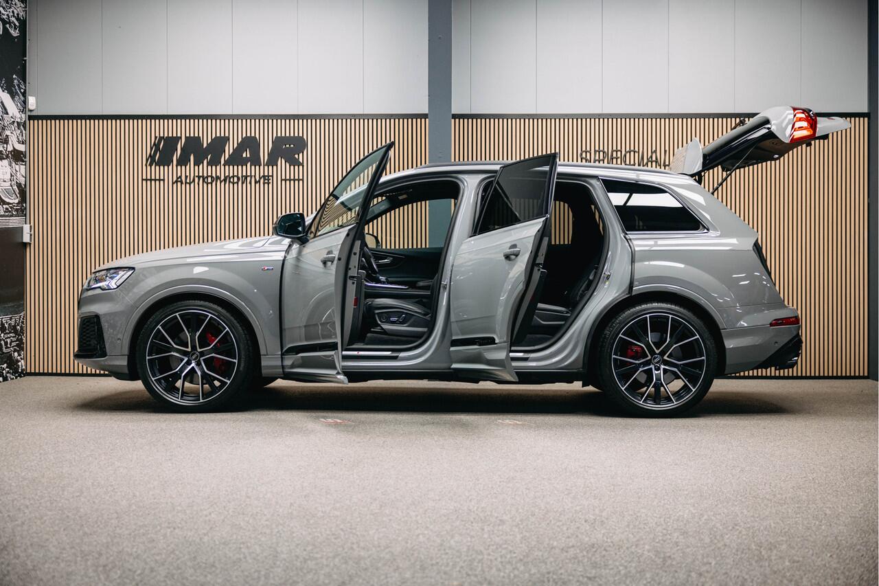 Audi Q7 55 TFSI quattro Pro Line S | Nardo | RS zetels | carbon inleg | Pano | B/O | Head-Up |