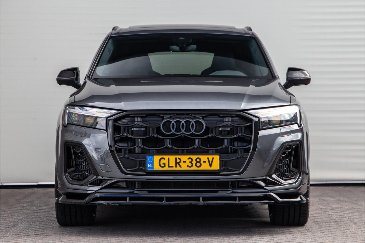 Audi Q7 60 TFSI e quattro Competition Facelift 4Wielsturing, Carbon, Pano, 490pk