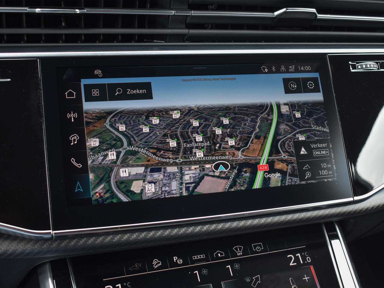 Audi Q7 60 TFSI e QUATTRO PRO LINE S COMPETITION | PANORAMADAK | LUCHTVERING | 4 WHEEL STEERING | HEAD UP | S-SEATS | OLED | 360 CAMERA | SOFT CLOSE | B&O SOUND | TREKHAAK| STOELVERWARMING EN KOELING | AMBIENT SFEERVERLICHTING | STUURVERWARMING