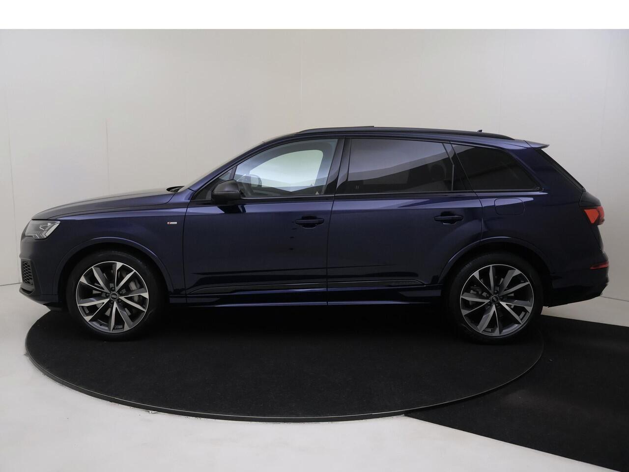 Audi Q7 55 TFSI e quattro Pro Line S | Luchtvering | Panoramadak | Head-up display | Trekhaak | Dodehoek detectie | Bang & Olufsen | Keyless | Stoelverwarming voor- en achter |