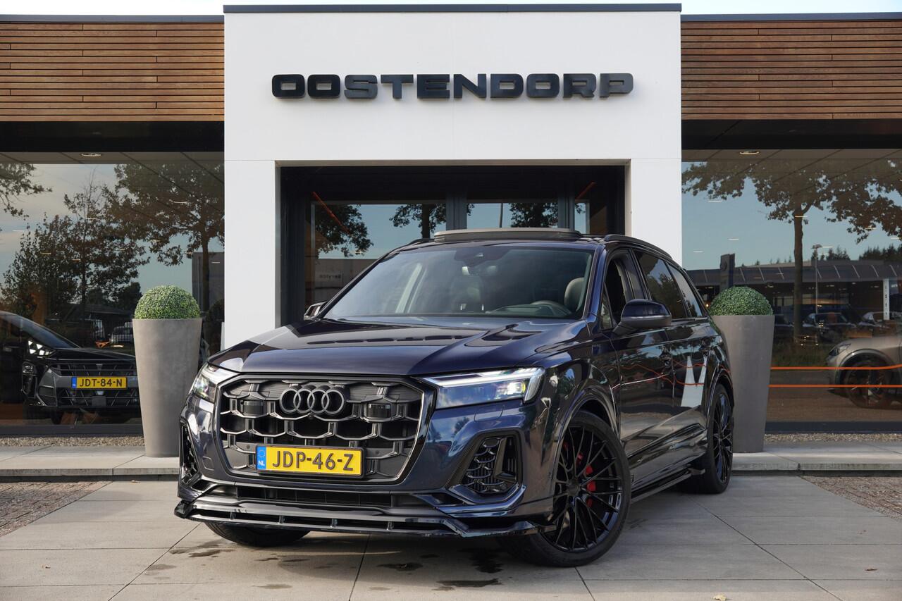 Audi Q7 60TFSIe/490pk Quattro S-Line Competition Blackstyle Maxton|2024|Panoramadak|22"Blackstyle|Luchtvering|Trekhaak|Head-up|Matrix-LED|PDC+Assist+360Camera|Cruise+ACC