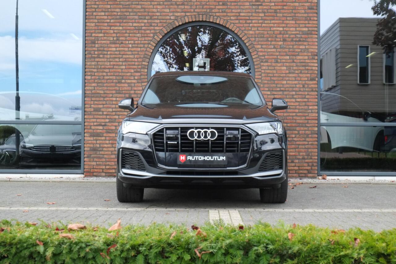 Audi Q7 55 TFSI e quattro S-LINE garantie tot maart 2026 ACC, Head-up display, Trekhaak