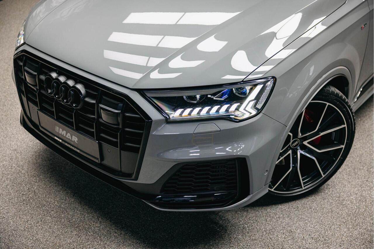Audi Q7 55 TFSI quattro Pro Line S | Nardo | RS zetels | carbon inleg | Pano | B/O | Head-Up |