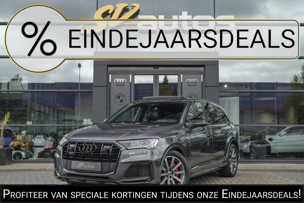 Audi Q7 60 TFSIe 455pk Competition Hybrid Panoramadak *BTW* Head-up Trekhaak elektrisch Leder Adaptive cruise DAB Carplay