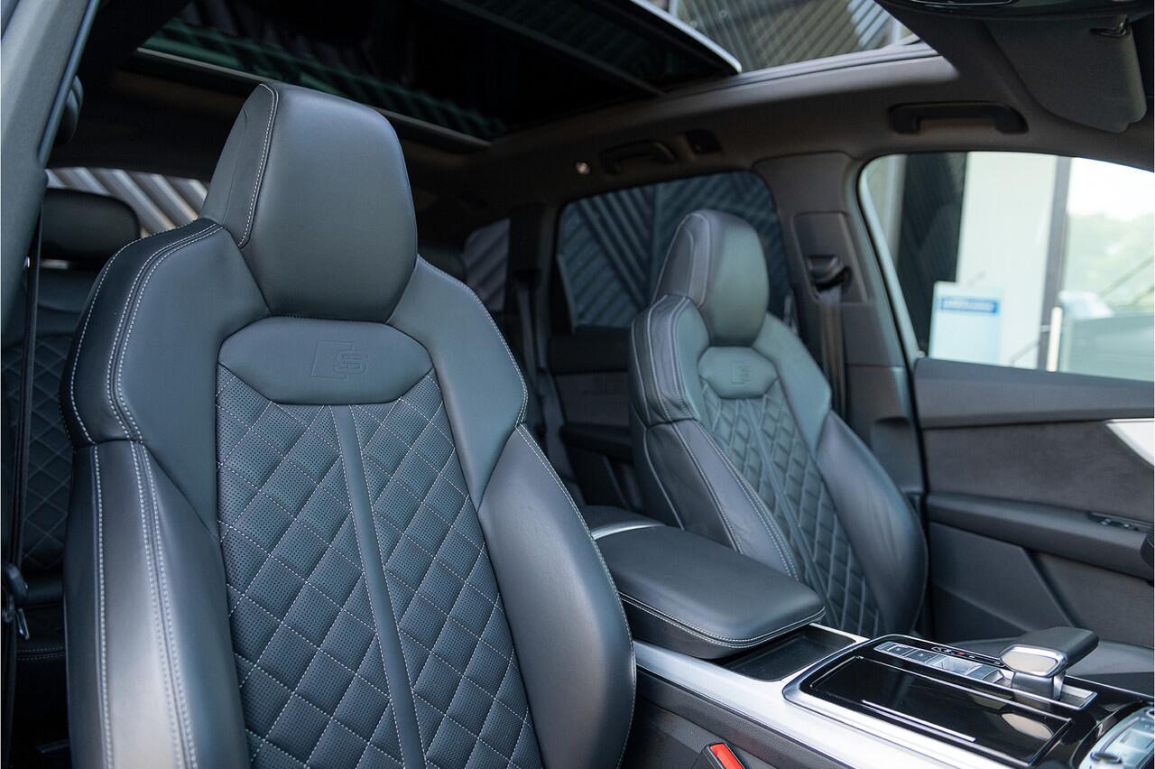 Audi Q7 55 TFSI S-line quattro 7p ACC Pano Matrix Massage Memory 360 B&O Headup Luchtv. Trekhaak
