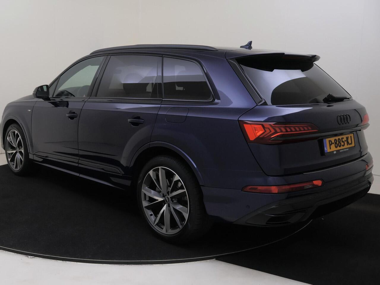 Audi Q7 55 TFSI e quattro Pro Line S | Luchtvering | Panoramadak | Head-up display | Trekhaak | Dodehoek detectie | Bang & Olufsen | Keyless | Stoelverwarming voor- en achter |