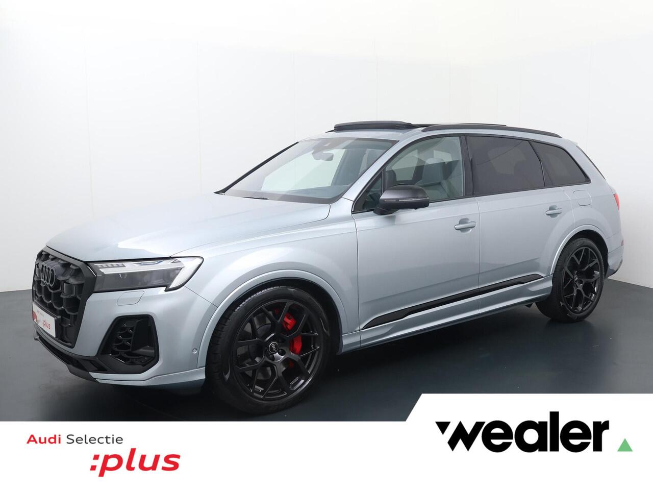 Audi Q7 60 TFSI e quattro Pro Line S Competition | 490 PK | SoH 97% | Panoramadak | Trekhaak | Nachtzicht-assistent | Vierwielbesturing | Matrix LED-koplampen | Head-up display |