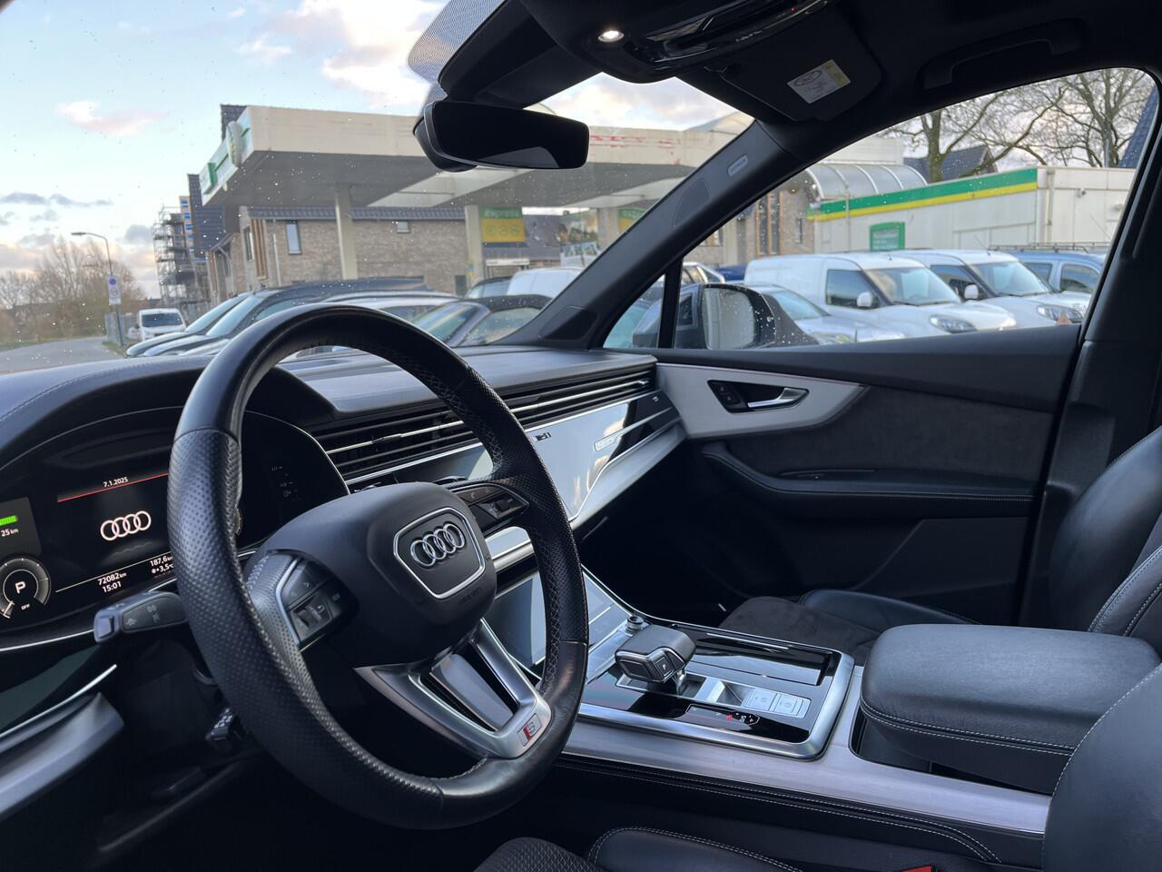 Audi Q7 55 TFSI e quattro Pro Line S Plus Panoramadak , Trekhaak