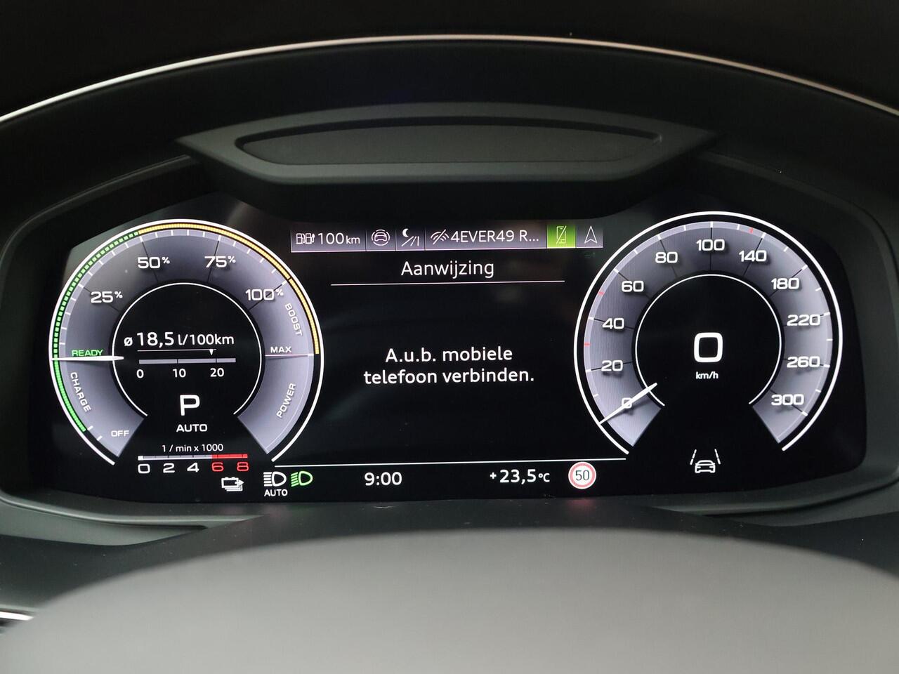 Audi Q7 60 TFSI e quattro Pro Line S Competition | 490 PK | SoH 97% | Panoramadak | Trekhaak | Nachtzicht-assistent | Vierwielbesturing | Matrix LED-koplampen | Head-up display |