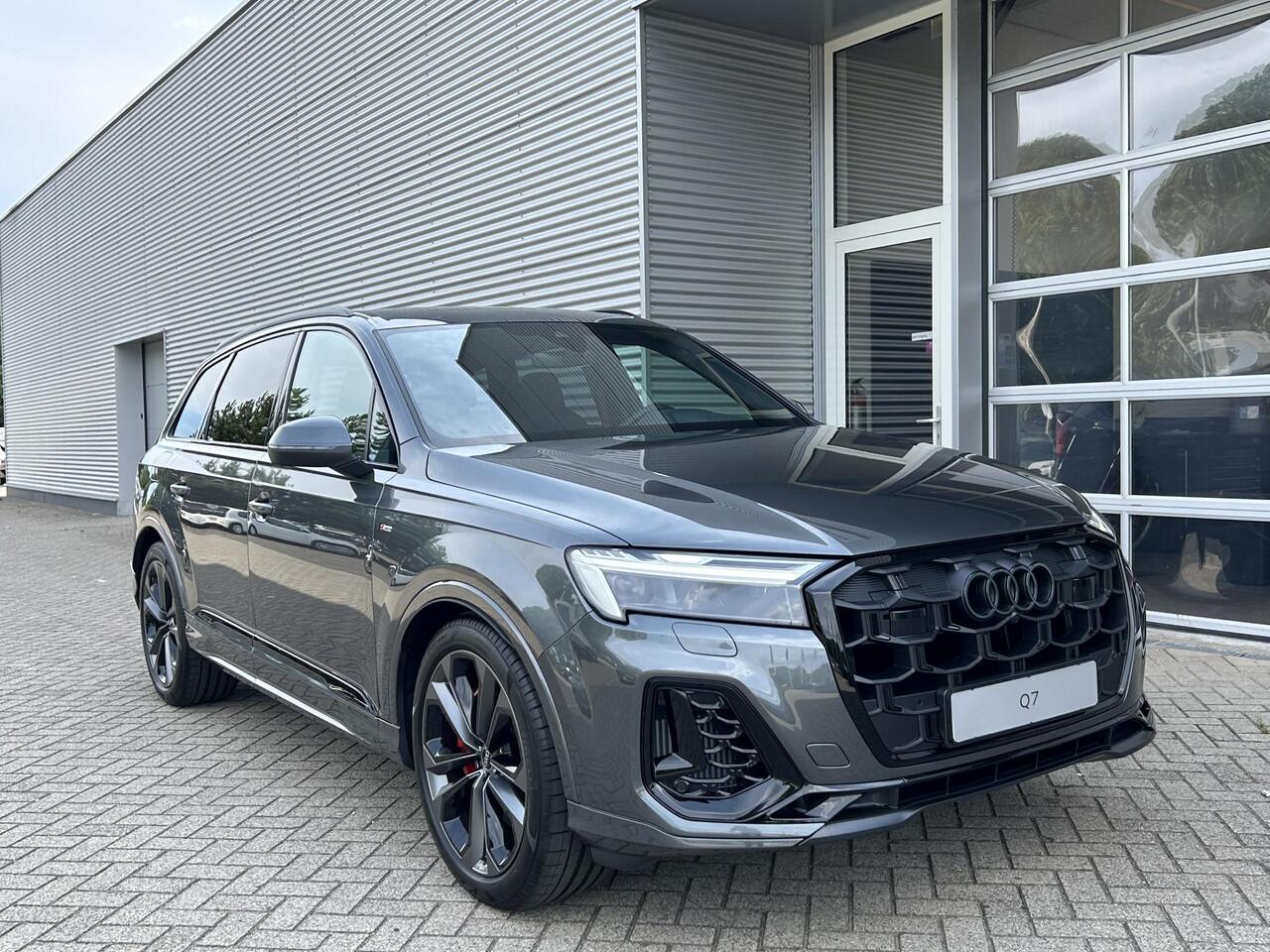 Audi Q7 Pro Line S (C2 PI2) 55 TFSI e 290 kW / 394 PK SUV | Trekhaak | Stoel-verkoeling | Stuurwiel verwarming | Panoramadak | Memory Seats | Sfeerverlichting |
