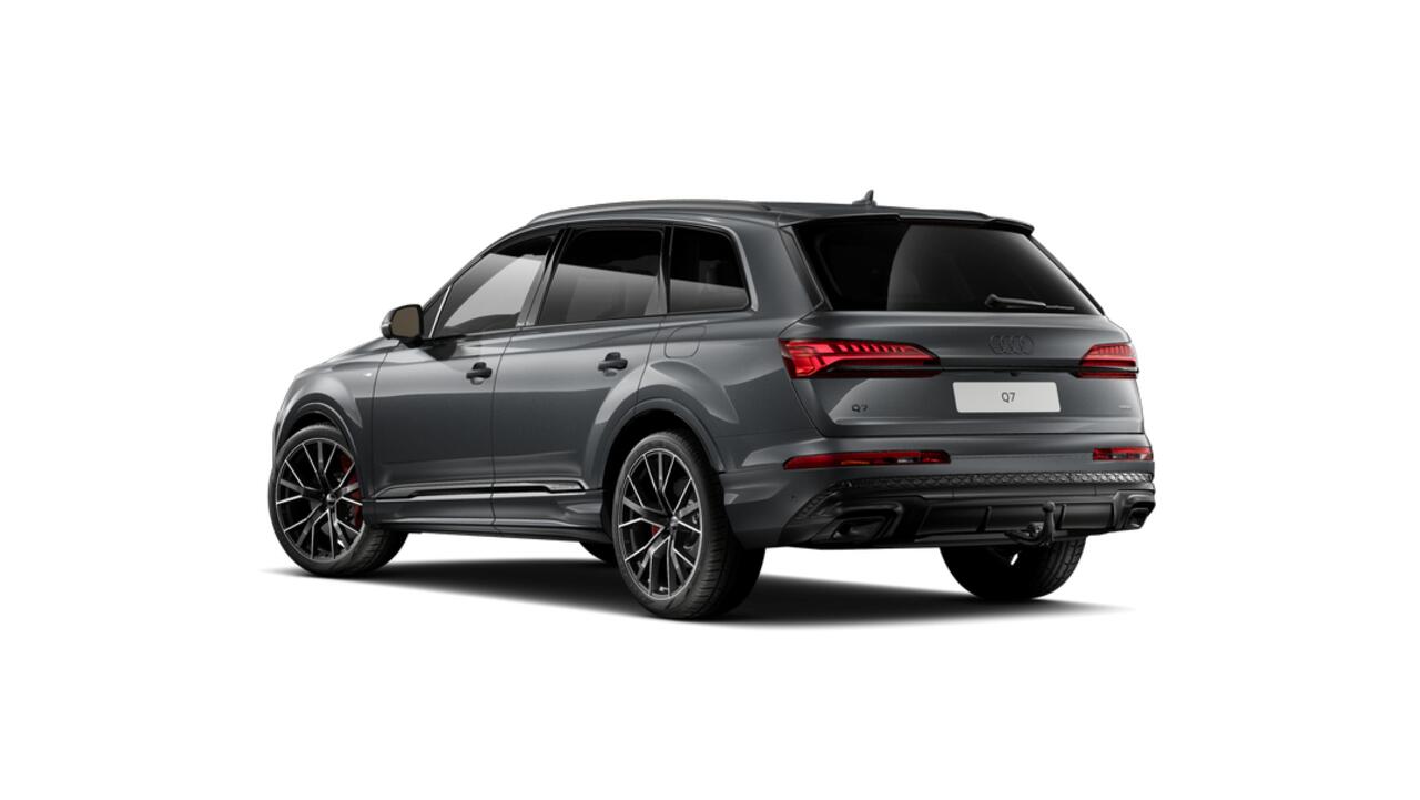 Audi Q7 55 TFSI e quattro 394 Tiptronic Pro Line S Automaat | Optiekpakket zwart plus | Vierwielbesturing | Privacy glas (donker getint) | Sportstoelen plus voorin | Achterbank plus