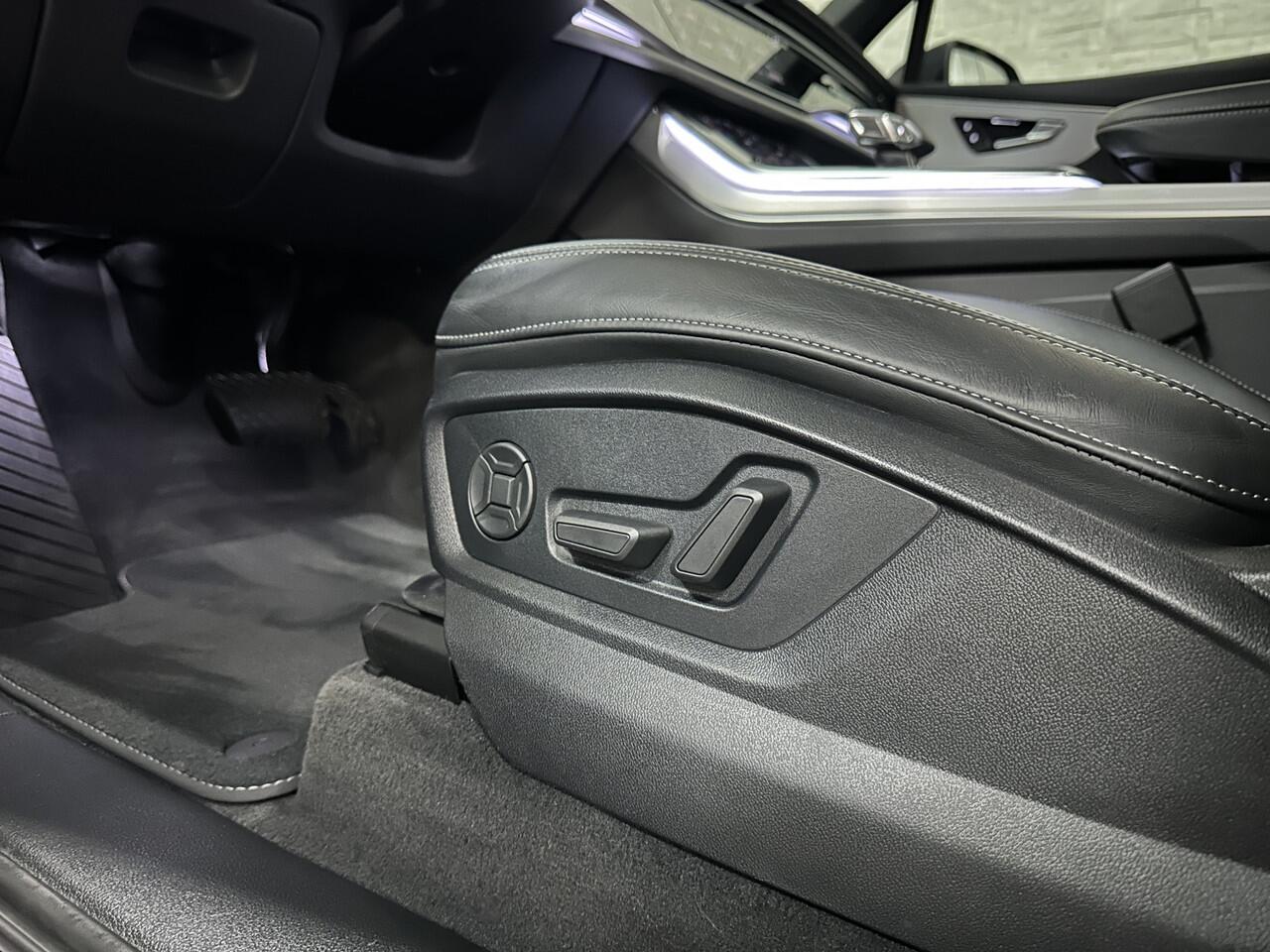 Audi Q7 55 TFSI e S-Line | Panorama | Leder | Luchtvering | LED-Matrix | Keyless-Go | 22 inch | Memory | Stoelverwarming V+A | Camera | Virtual-Cockpit | 3-Zone Clima | Draadloos Laden | Standkachel | Getint Glas |