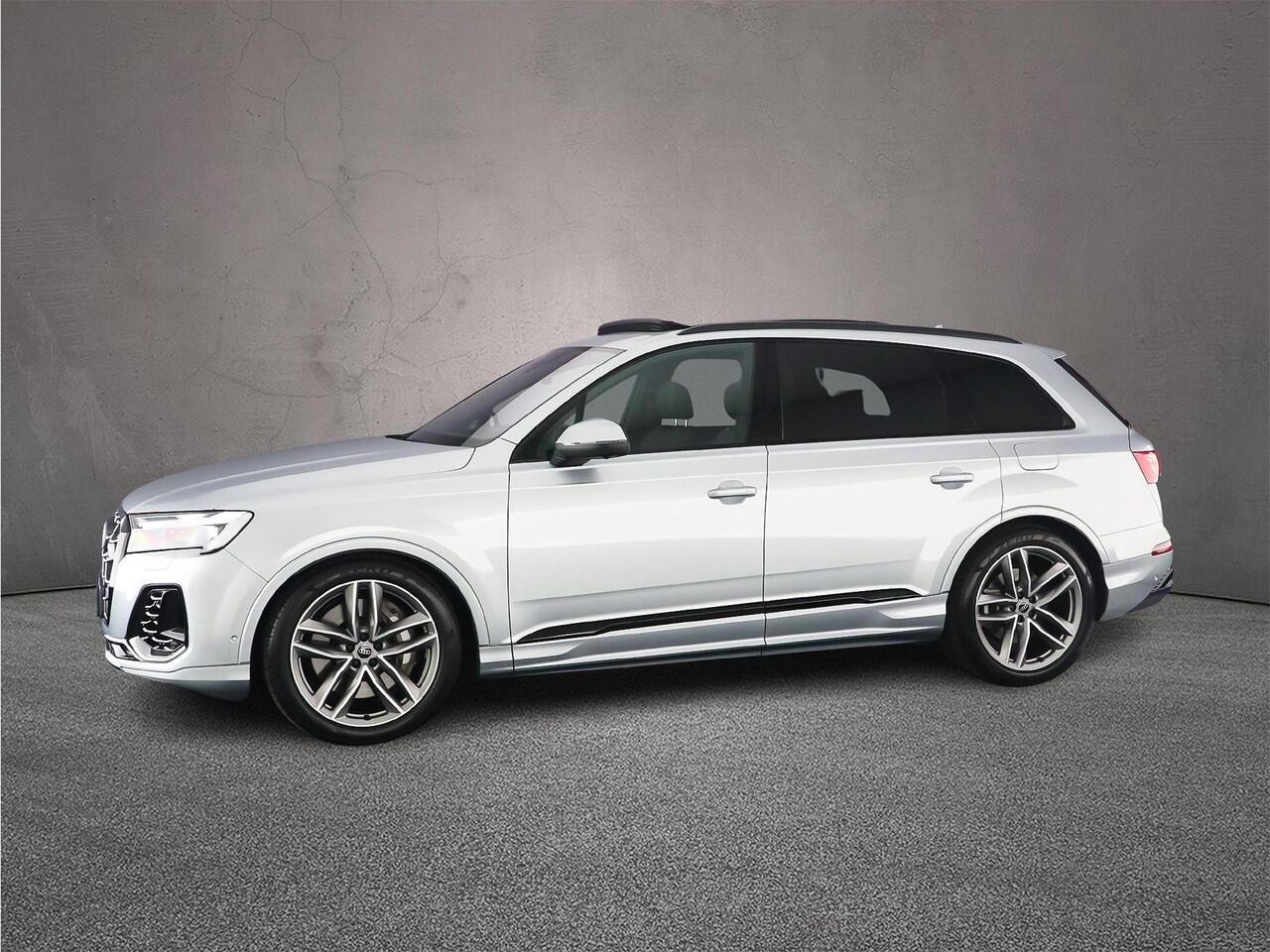 Audi Q7 55 TFSI e 394PK quattro Pro Line S | Pano | B&O | Head Up | 4-wielbest.| Trekhaak | S-Line | Adapt. Cruise | Dodehoeksensoren |