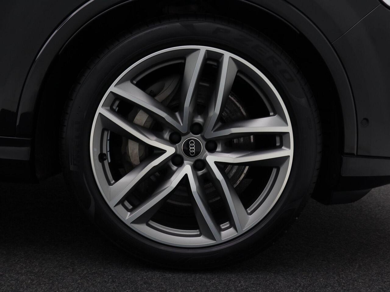 Audi Q7 55 TFSi e 380 Pk quattro S-Line | Full LED | Panoramadak | Zwart Optiek | Trekhaak | 21 Inch | Adaptive Cruise | B&O Audio | 20.301 Km!!