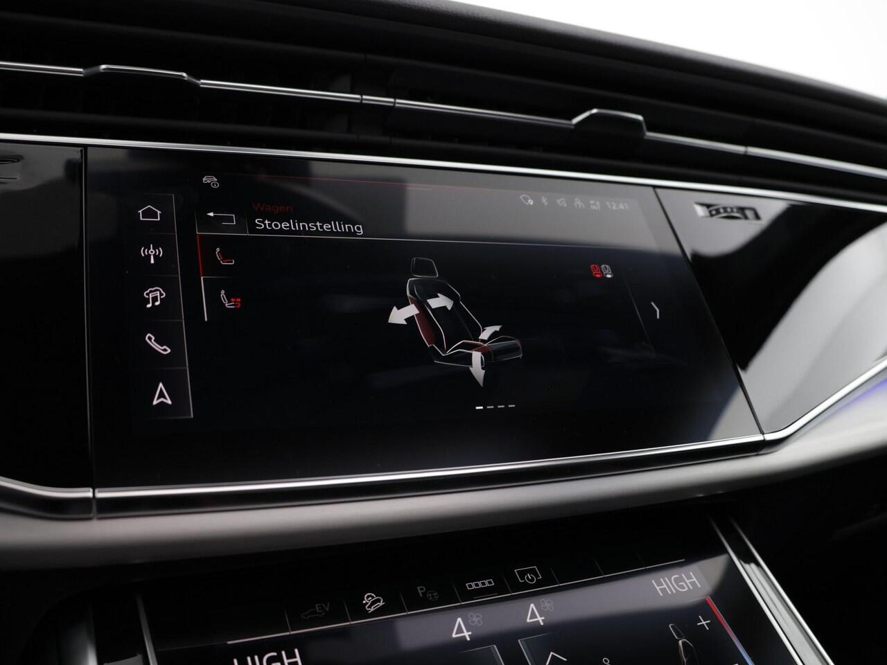 Audi Q7 55 TFSI e quattro Pro Line S 394 PK · Assistentie pakket plus, remote park · Glazen panoramadak · Vierwielbesturing · B&O Premium 3D