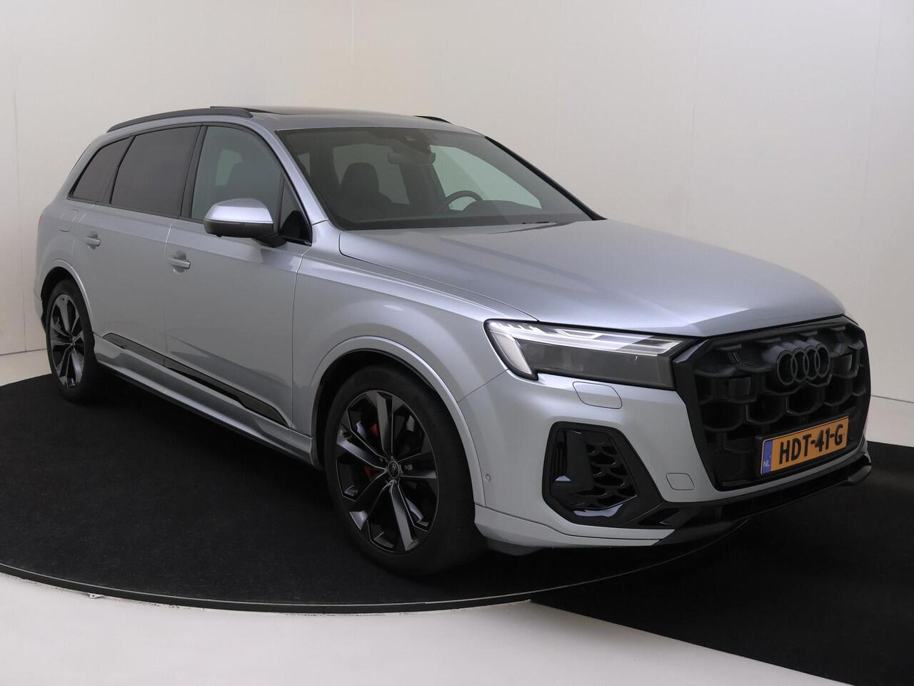 Audi Q7 55 TFSI e quattro Pro Line S | Panoramadak | B&O 3D sound | Supersport stoelen | Tour | 360 graden camera | Sfeerverlichting |