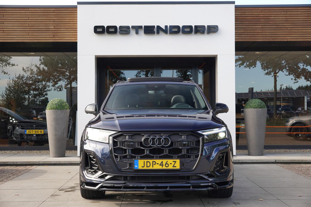Audi Q7 60TFSIe/490pk Quattro S-Line Competition Blackstyle Maxton|2024|Panoramadak|22"Blackstyle|Luchtvering|Trekhaak|Head-up|Matrix-LED|PDC+Assist+360Camera|Cruise+ACC