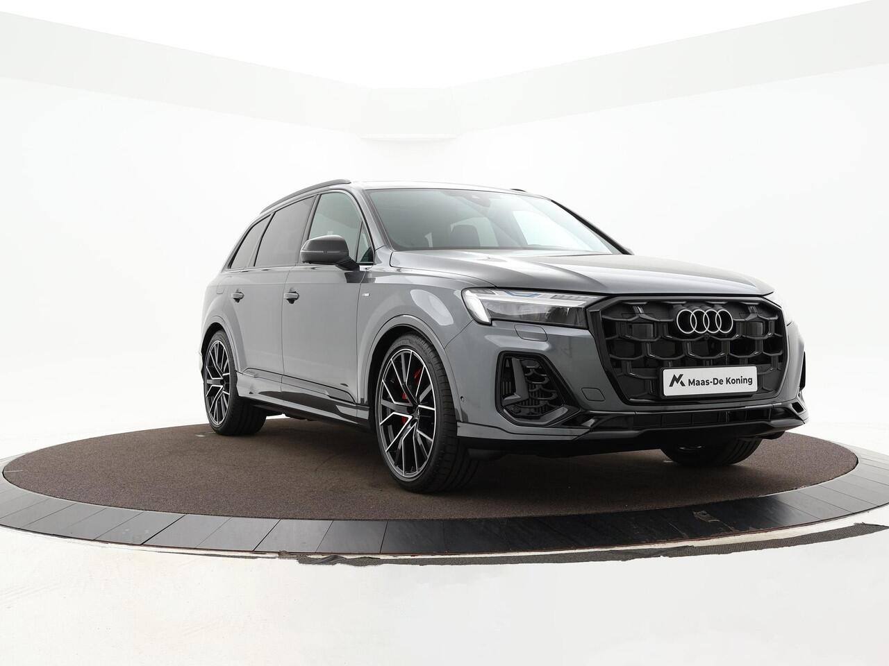 Audi Q7 60 TFSIe 490pk Quattro Pro Line S Competition · Luchtvering · Massage · Panorama dak · Elek. Voorstoelen · B&O Audio · Elek. Trekhaak · 22'' Inch · Garantie t/m 12-05-2028 of 90.000km