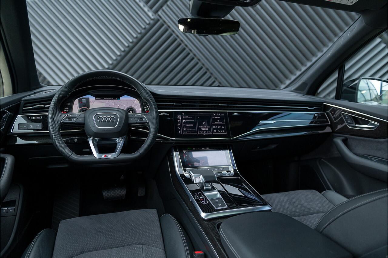 Audi Q7 60 TFSI e quattro S-Line Competition Pano 360 B&O Matrix Keyless Memory Ambient Led Achterlicht
