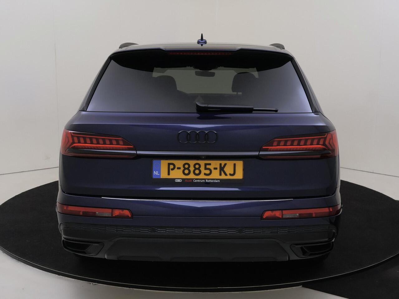 Audi Q7 55 TFSI e quattro Pro Line S | Luchtvering | Panoramadak | Head-up display | Trekhaak | Dodehoek detectie | Bang & Olufsen | Keyless | Stoelverwarming voor- en achter |