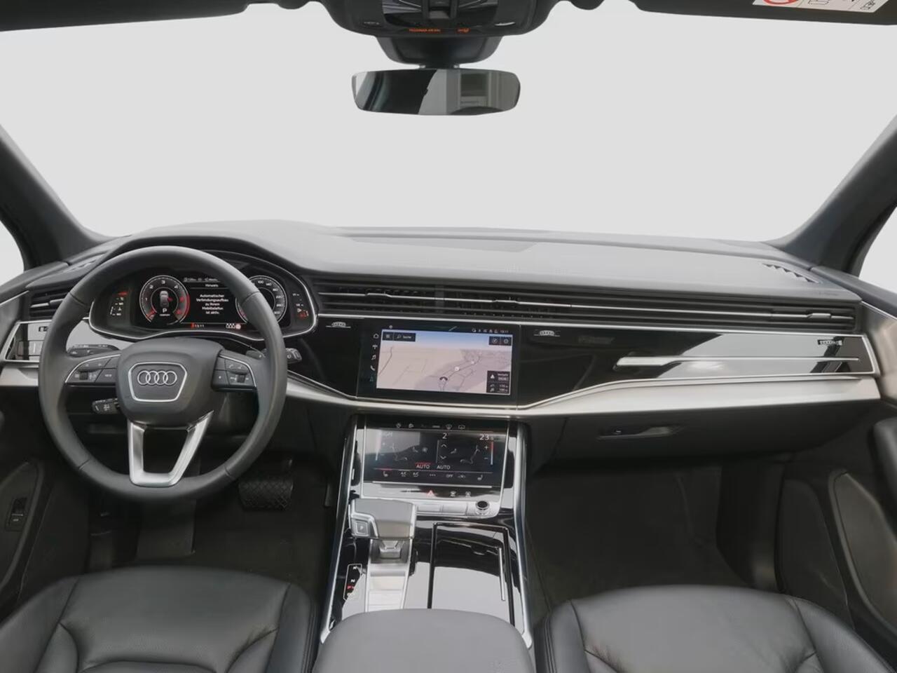 Audi Q7 50 TDI quattro S Line 286 PK Grijs Kenteken ACC Trekhaak Luchtvering 21 Inch Panoramadak Head-Up Memory LED Black Pack