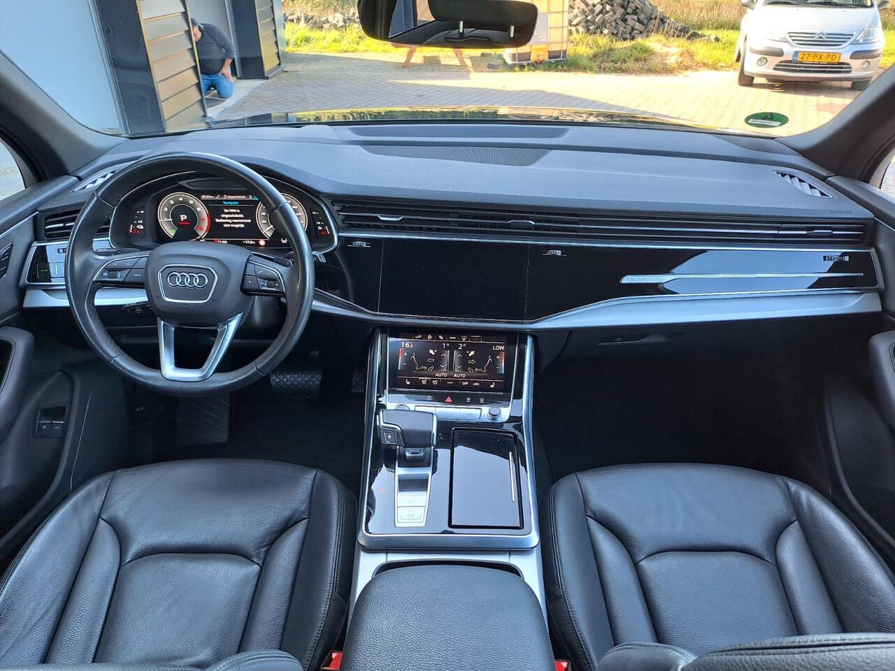 Audi Q7 55 TFSI e quattro Pro Line Plus S-line | Matrix LED | Luchtvering | Trekhaak | Leder | Keyless | HUD | Camera | ACC |