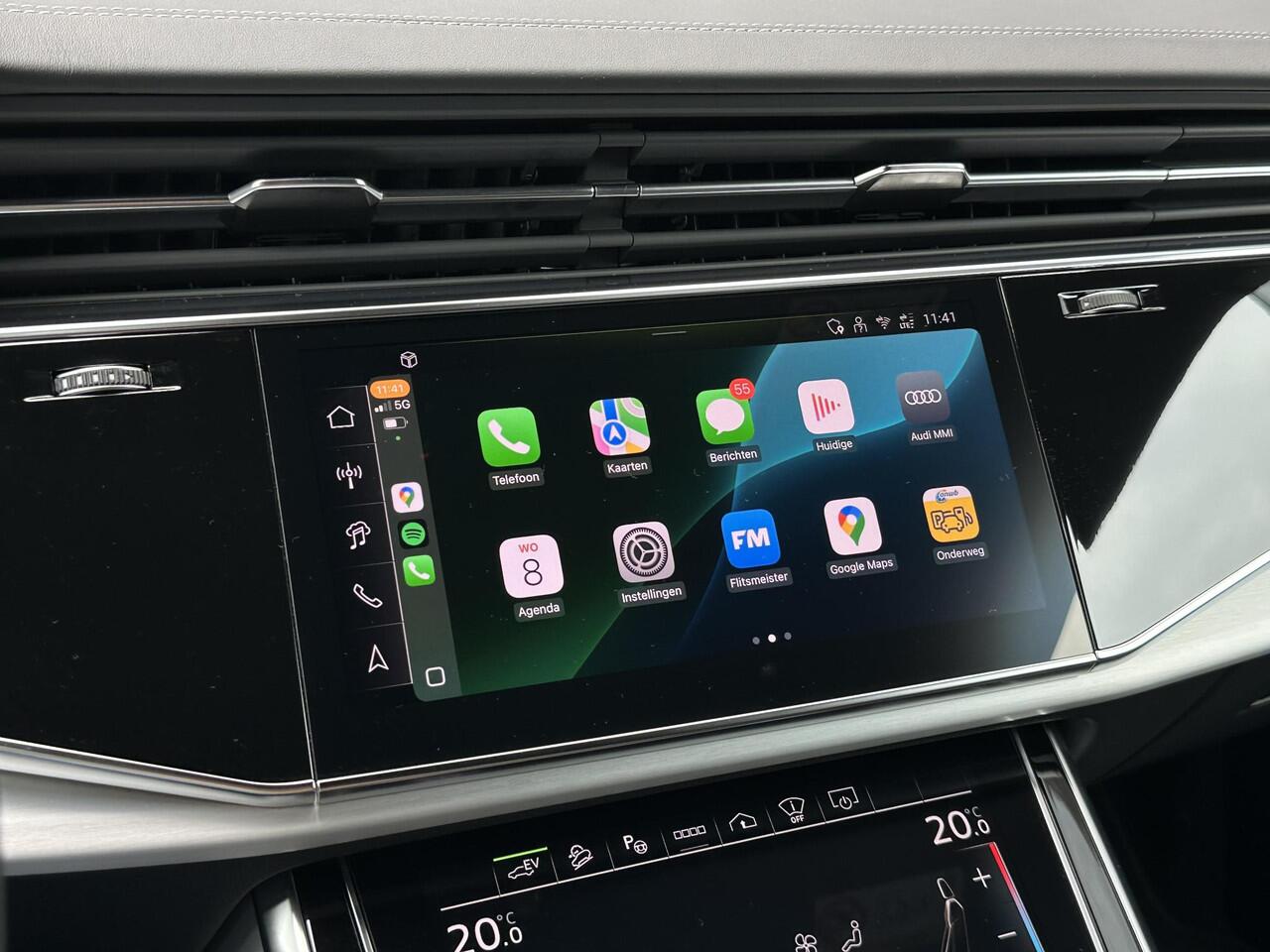 Audi Q8 60 TFSI e quattro Pro Line S Competition 4WBesturing|PANO|B&O|HUD|ACC|Stoelventilatie|Trekhaak