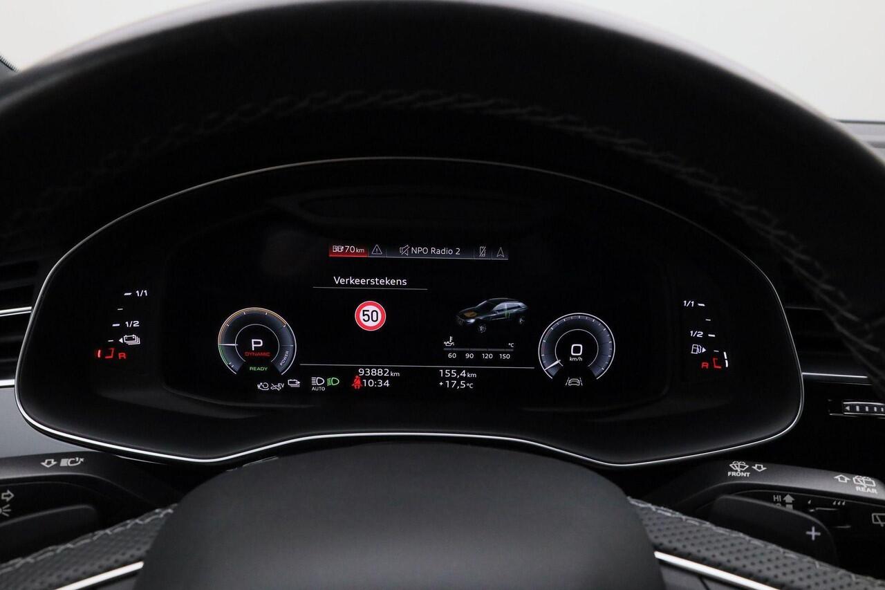 Audi Q8 60 TFSI e 462 pk tiptronic quattro Pro Line S Competition | Panoramadak | Valcona leder | Sportstoelen Plus | Bang & Olufsen | Rondomzicht camera