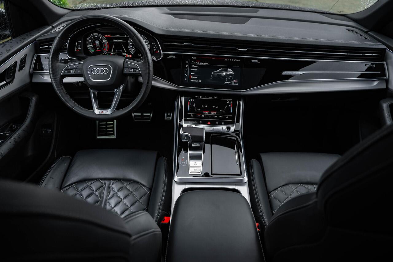 Audi Q8 55 TFSI e quattro |Pano |Luchtvering |Soft close |RS zetels |360° |Sfeer |ACC