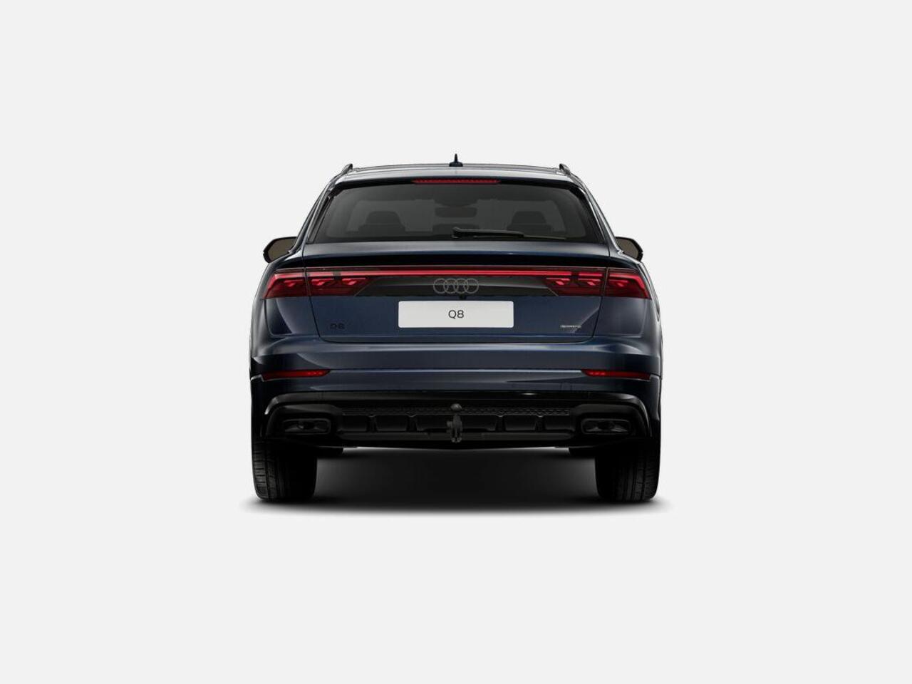 Audi Q8 55 TFSI e quattro Pro Line S 394 PK · 22" LM Velgen · Glazen panoramdak · B&O Premium 3D · Assist. plus, remote park · Stoelventilatie + Massage