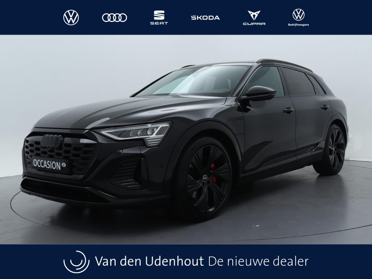 Audi Q8 e-tron 55 quattro S Edition 115 kWh | Panoramadak | 22" LMV | Sportstoelen Plus |