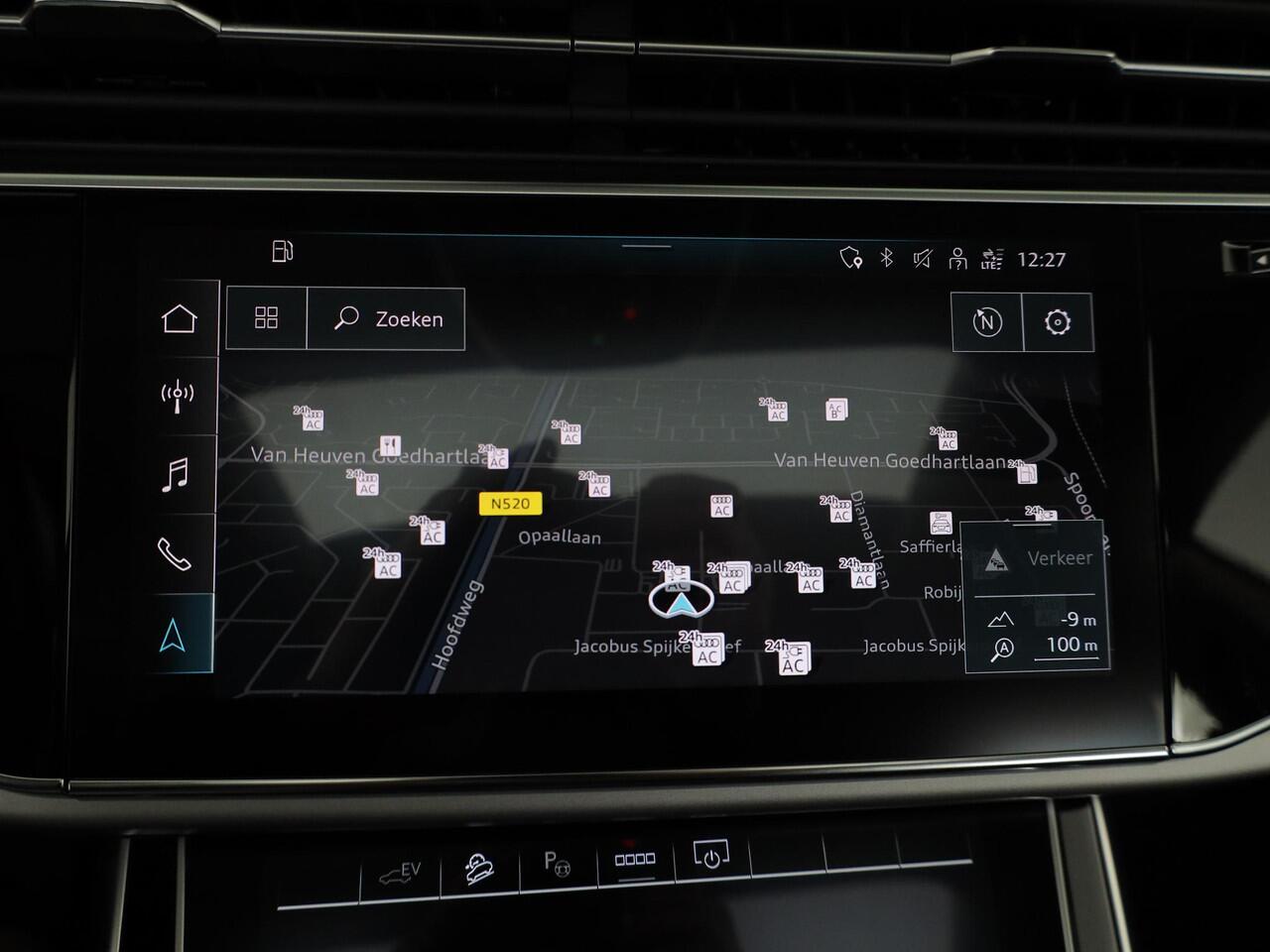 Audi Q8 55 TFSIe quattro Pro Line Plus 380pk | 99% SOH | Panoramadak | Lederen bekleding | 21 inch lichtmetalen velgen | 360 graden camera |