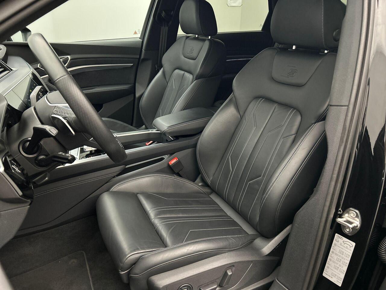 Audi Q8 Sportback e-tron 55 S Edition 115 kWh | Pano | Leder | Memory | Adapt Cruise | Tour Pack | Sportstoelen | 21 inch | luchtvering | S Line
