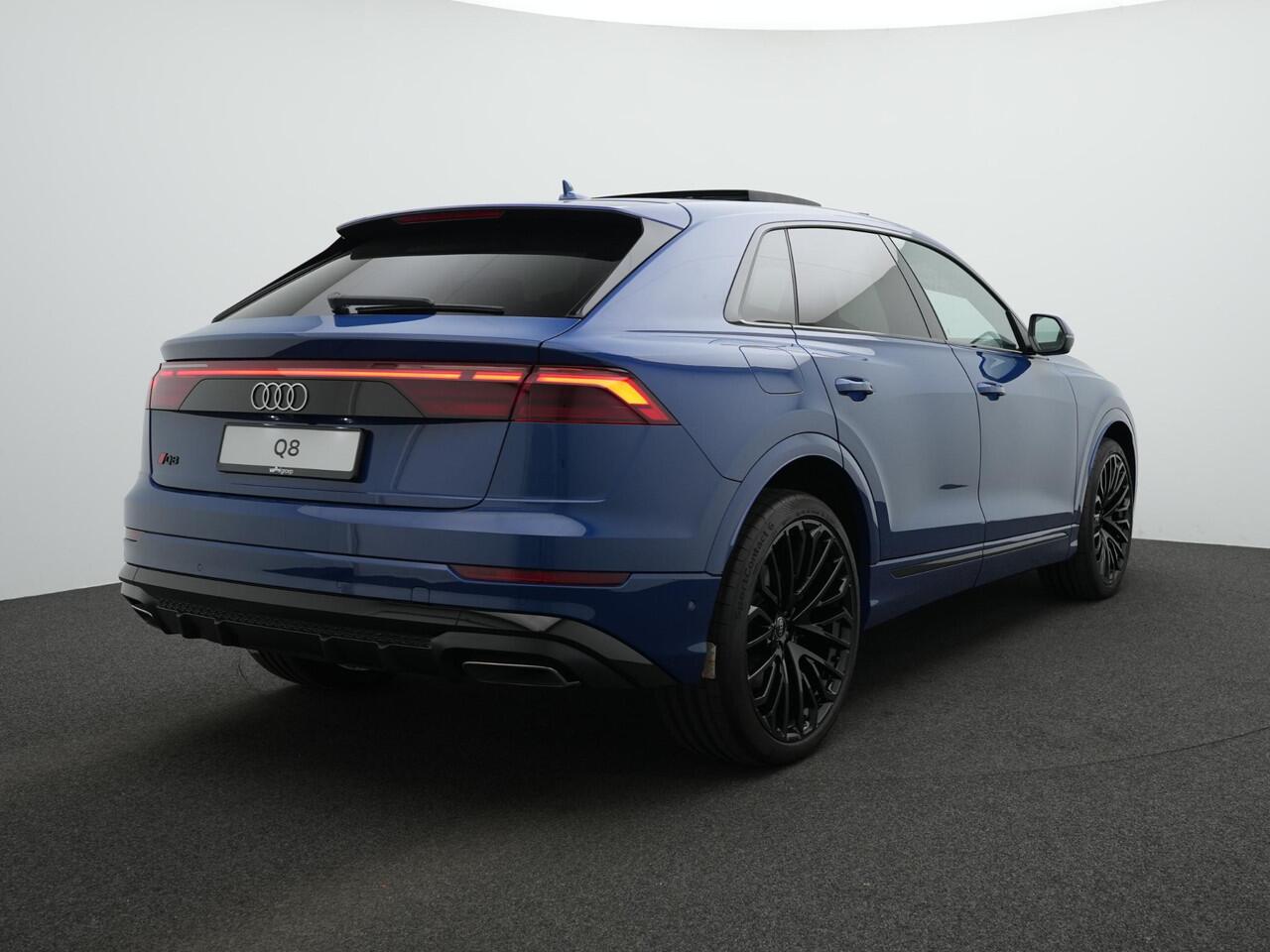 Audi Q8 e-tron Pro Line S 55 TFSI e 290 kW / 394 pk | Bang & Olufsen Premium | 23 inch | Panoramadak | Trekhaak | Tour pakket | Luchtvering |