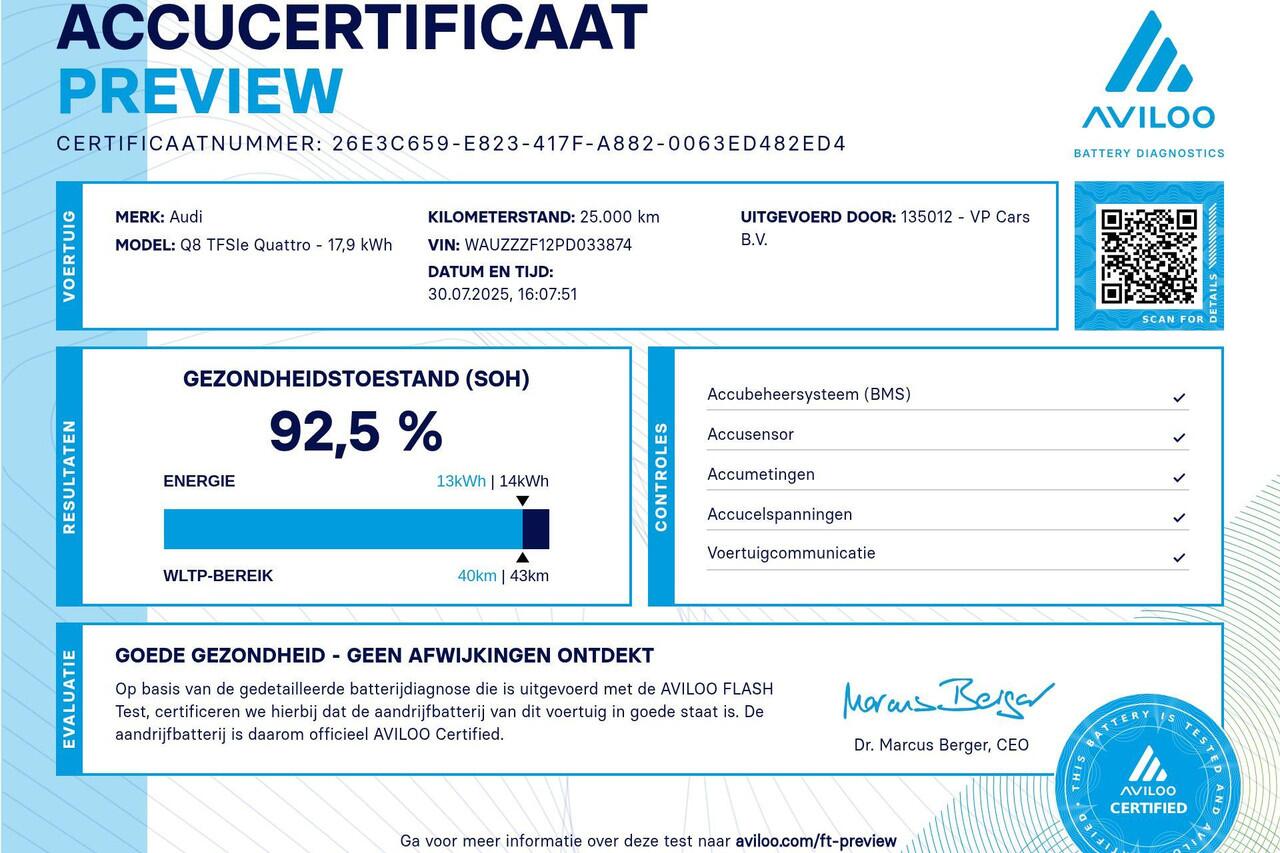 Audi Q8 55 TFSI e quattro Pro Line Panoramadak | Head up | Selections