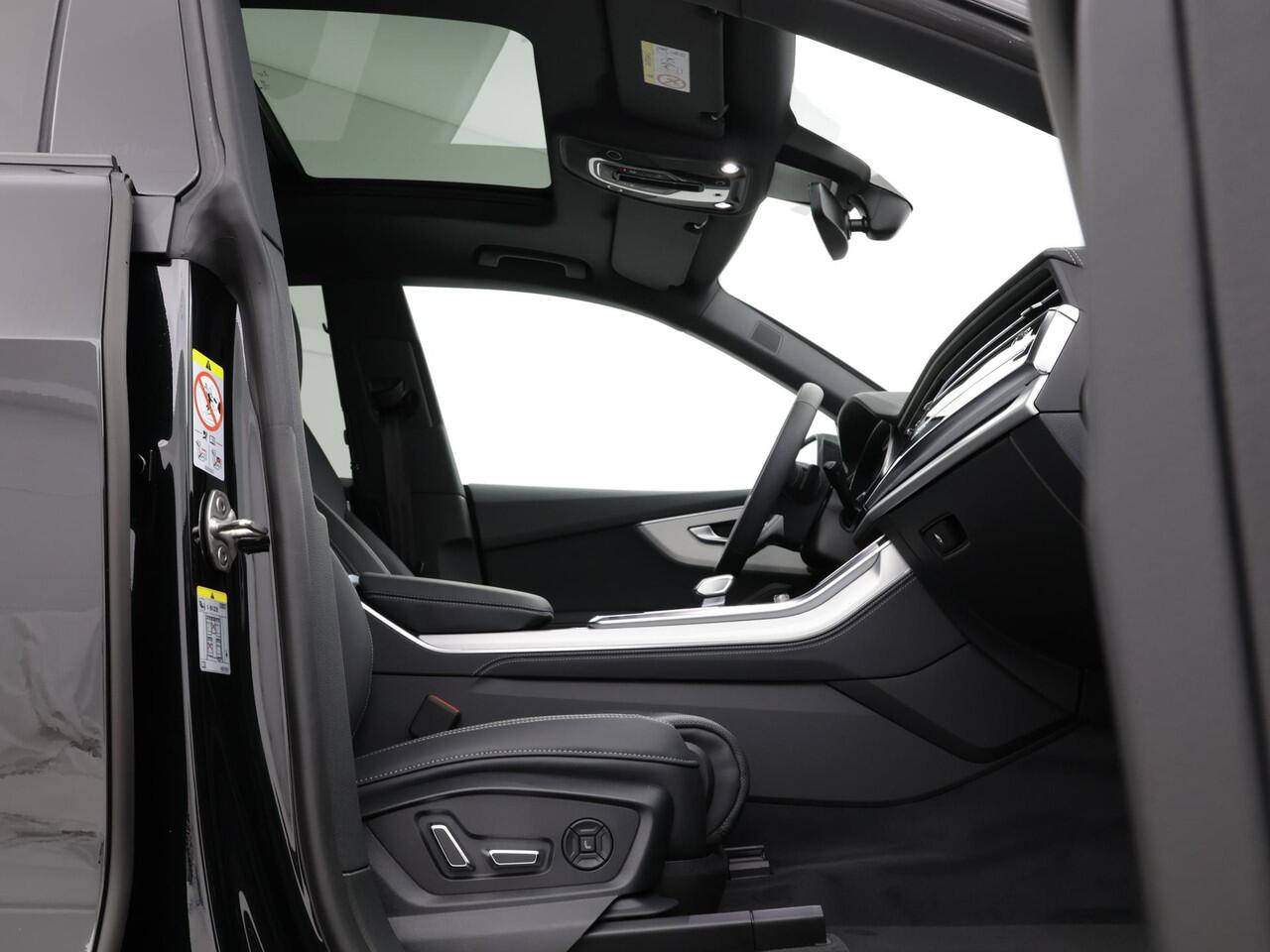 Audi Q8 55 TFSI e quattro Pro Line S 394 PK · B&O Premium 3D · Vierwielbesturing · Assist parking plus, remote · Trekhaak elek. wegklapbaar